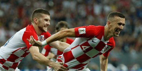 Ivan Perišić i Ante Rebić (Foto: AFP)