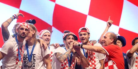 Hrvatska na pozornici na Trgu bana Josipa Jelačića (Foto :Petar Glebov/PIXSELL)