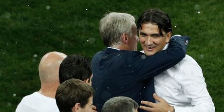 Zlatko Dalić i Didier Deschamps (Foto: AFP)