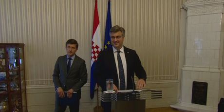 Premijer Plenković i ministar financija Marić (Foto: Dnevnik.hr)
