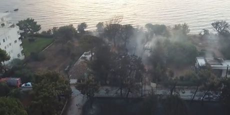 Katastrofalni požari pogodili Atenu (Foto: Reuters screenshot) - 2
