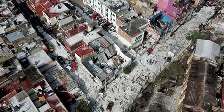 Snažna tuča pogodila Meksiko (Foto: AFP) - 6