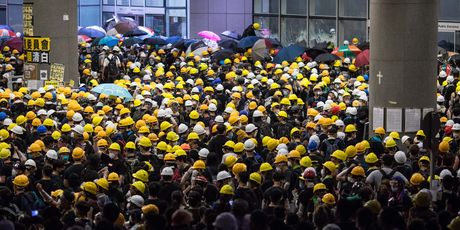 Neredi u Hong Kongu (Foto: VIVEK PRAKASH / AFP)