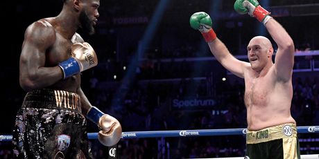 Wilder i Fury (Foto: AFP)