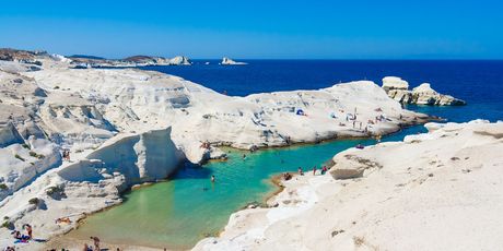 Otok Milos, Grčka