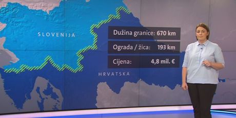 Činjenice o ogradi na hrvatsko-slovenskoj granici (Foto: Dnevnik.hr)