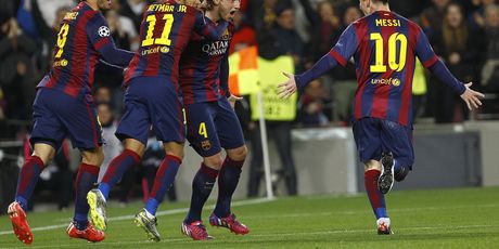 Luis Suarez, Neymar, Ivan Rakitić i Lionel Messi (Foto: AFP)
