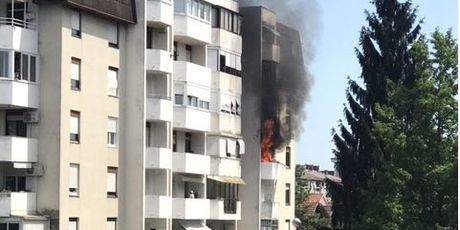 Eksplozija u zgradi u Stenjevcu (Foto: Čitateljica) - 2