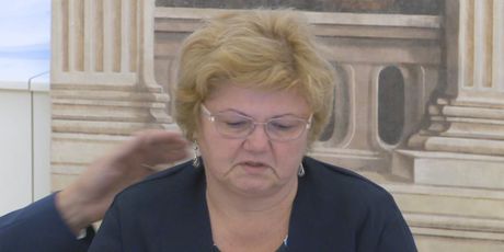 Nada Murganić rasplakala se na sjednici Vlade, tješio je ministar Kujudžić (Foto: Dnevnik.hr)
