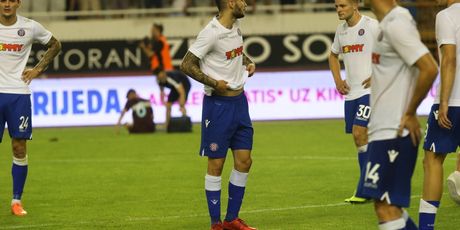 Igrači Hajduka u šoku (Photo: Ivo Cagalj/PIXSEL)