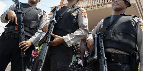 Policija, Indonezija, Ilustracija (Foto: SONNY TUMBELAKA / AFP)