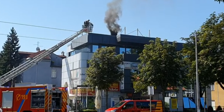 Požar u Zvonimirovoj ulici u Zagrebu (Foto: Screenshot/Facebook Zagrebački vatrogasci)