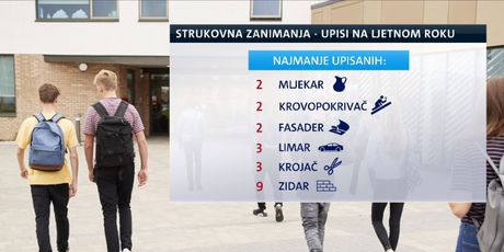 Strukovna zanimanja, upisi učenika na ljetnom roku (Foto: Dnevnik.hr)
