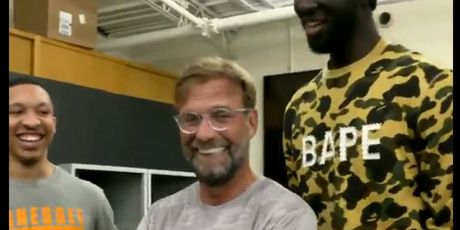 Jürgen Klopp i Tacko Fall (Foto: Screenshot)