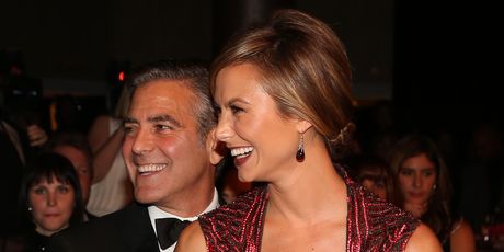 George Clooney i Stacy Keibler (Foto: Getty Images)