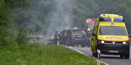 Prometna nesreća kraj Čakovca (Foto: Međimurske novine)