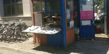 Albanija - Shkodër, kiosk