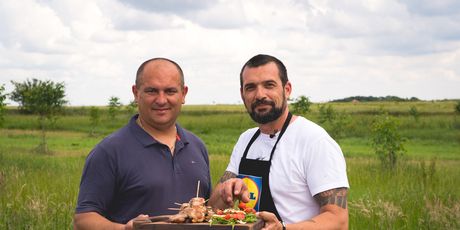 Vladimir Sesar i David Skoko na Gospodarstvu Sesar