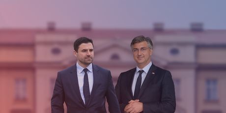 Parlamentarni izbori 2020_Davor Bernardić i Andrej Plenković
