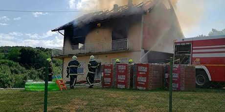 Požar u Planini Donjoj u Zagrebu - 2