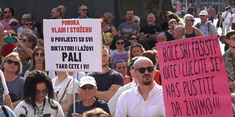 Prosvjed u Zagrebu pod nazivom Krik za slobodu - 3