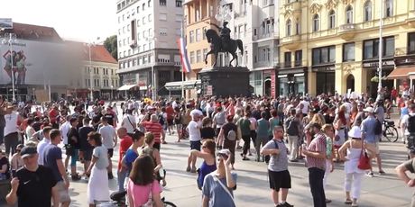 Prosvjed u Zagrebu pod nazivom Krik za slobodu - 4