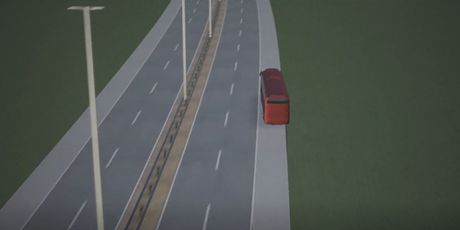 Prikaz prometne nesreće na autocesti - 3