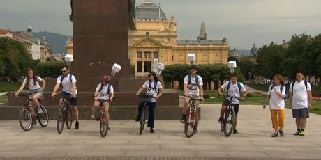 Studenti PMF-a mjere temperaturu u pokretu - 2