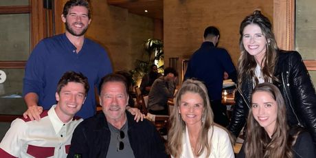 Patrick i Christopher Schwarzenegger s obitelji - 5