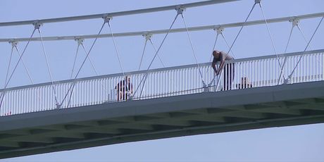 Obnovljen viseći most u Osijeku - 1