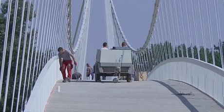 Obnovljen viseći most u Osijeku - 2