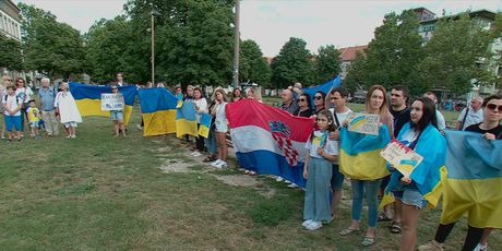 Prosvjed izbjeglih Ukrajinaca - 1