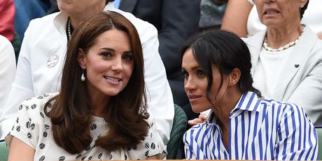 Kate Middleton i Meghan Markle na Wimbledonu 2018. - 1