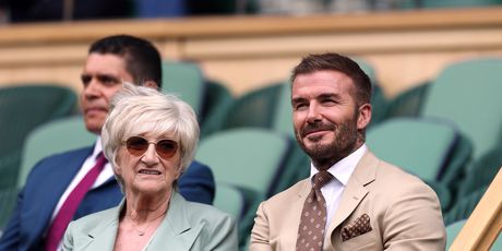 David Beckham i Sandra Beckham - 1
