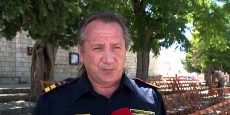 Stjepan Simović, županijski vatrogasni zapovjednik, Dubrovnik