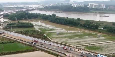 Strašna poplava u Južnoj Koreji - 1