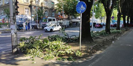 Tramvaji stoje u Zagrebu - 2