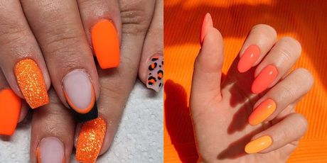 Aperol narančaste manikure