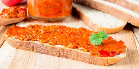 Ajvar se radi od paprika