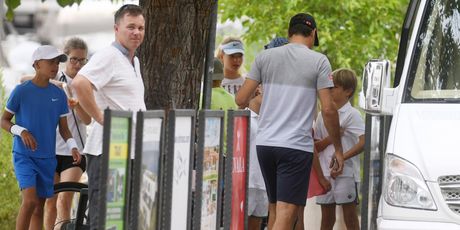 Roger Federer u Skradinu