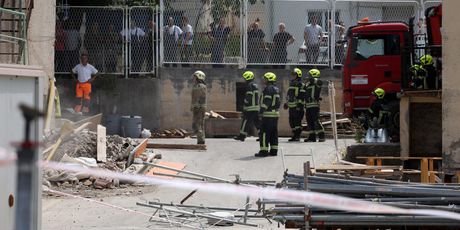 Nesreća u Trogiru, urušio se zid brodogradilišta