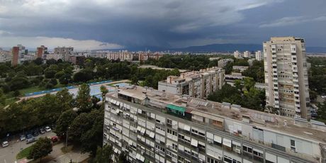 Oblaci iznad Zagreba
