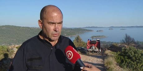 Darko Dukic, vatrogasni zapovjednik Šibensko-kninske županije