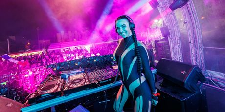 Ivana Knoll na Ultra Europe festivalu