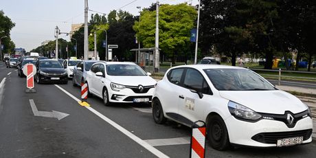 Radovi na raskrižju Držićeve i Vukovarske - 4