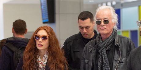 Jimmy Page i Scarlett Sabet - 3