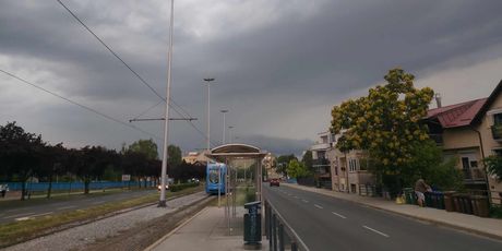 Olujni oblaci nad Zagrebom - 2