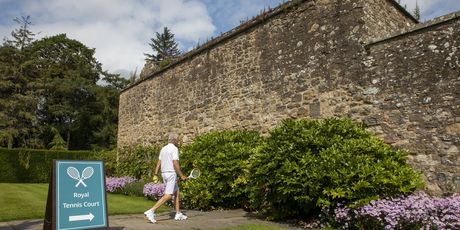 Najstariji teniski teren Falkland Palace u Fifeu, Škotska - 2