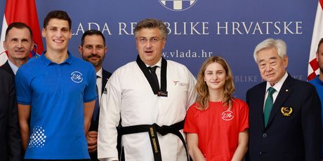 Andrej Plenković primio Svjetsku taekwondo federaciju