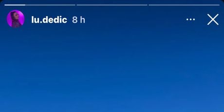 Lu Dedić na Instagramu
